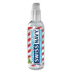 Swiss Navy Lubricant with Cooling Peppermint Flavor 4 fl oz