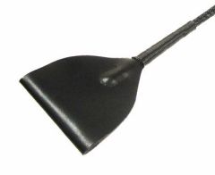 Mare Black Leather Riding Crop