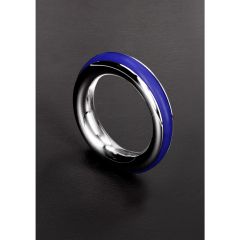 Cazzo Tensions Stainless Steel Cockring 1.8inch Blue