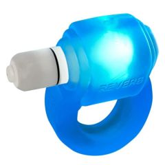 Glowdick Cockring With LED Blue Ice