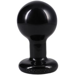 The Classic Round Butt Plug Medium Black