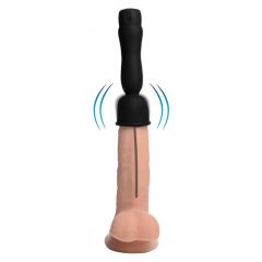 Trinity For Men 16x Penis Head Teaser With Urethral Sound Black