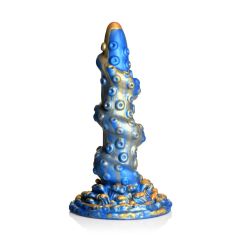 Creature Cocks Kraken Tentacled Silicone Dildo Blue Gold