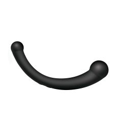 Vibrating Silicone G-Spot Stimulator - Black
