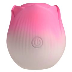 Bloomgasm Pulsing Petals Throbbing Rose Stimulator Pink
