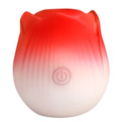 Bloomgasm Pulsing Petals Throbbing Rose Stimulator Red