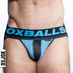 Airmesh Upthrust Slider Strap Jock Sky Blue Large