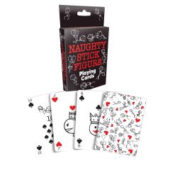 Naughty Stick Figure Playing Cards