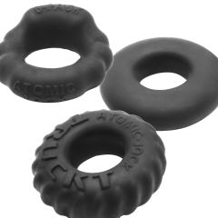 Bonemaker 3 Pack Boner Cockring Kit Plus Siliconet Special Edition Night