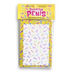 Super Fun Penis Notepad