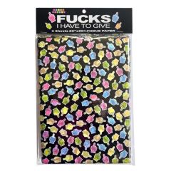 Fucks I Have To Give Tissue Paper