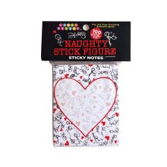 Naughty Stick Figure Sticky Notes