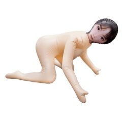 My Fair Lady PVC Inflatable Doll Doggy Style Pose With 2 Tempting Love Holes Asian