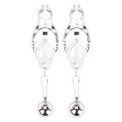 Me You Us Clover Nipple Clamp Silver