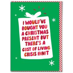 Cost Of Living - Christmas Card