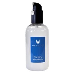 Me You Us Silk Slix Water Based Lubricant Pump Bottle White 250ml