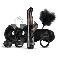 Loveboxxx - I Love Black Couples Bondage Sex Toy Gift Set