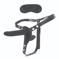 Lux Fetish Silicone Strap on Harness Dildo