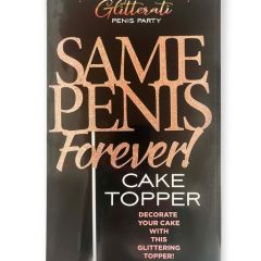 Little Genie Glitterati Same Penis Cake Topper