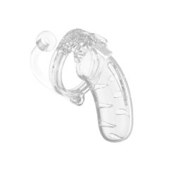 Model 11 Chastity Cock Cage with Plug  4.5 / 11,5 cm