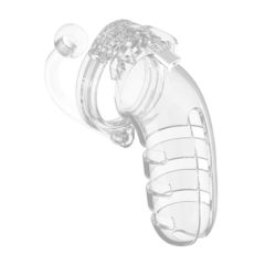 Model 12 Chastity Cock Cage with Plug  5.5 / 14 cm