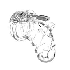 Model 25  Chastity Cage  3.5'' / 9 cm  Transparent