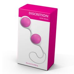Minx Discretion Love Balls White Pink
