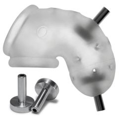 Airlock Electro Air Lite Vented Chastity Clear Ice