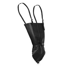 Zipup Full Sleeve Arm Restraint  Black
