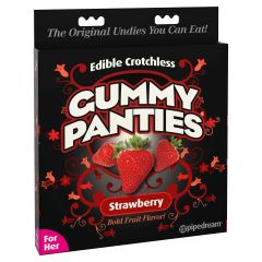 Edible Crotchless Gummy Panties - Strawberry
