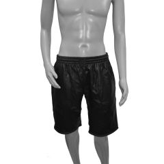 Prowler RED Leather Long Sports Shorts Black Medium