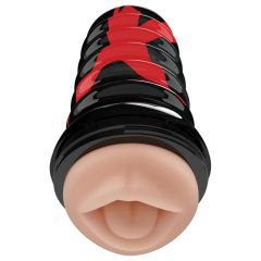 PDX Elite Air Tight Oral Stroker - Light/Black