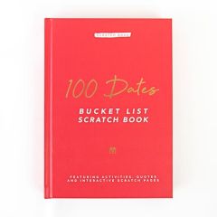 100 Dates Bucket List Scratch Book