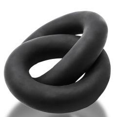 Shackle Double Linked Cock/Ball Rings Plus Siliconet Special Edition Night