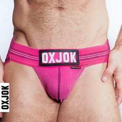 Oxballs Slingjock Upthrust Slider-Strap Jock PINK SKY  X-LARGE