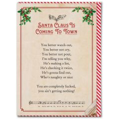 Santa Claus Is Coming To Town
