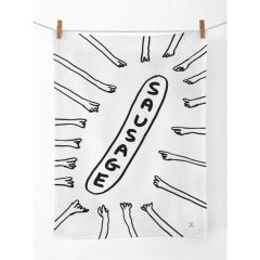 Sausage David Shrigley Tea Towel
