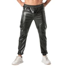 TOF Paris Kinky Cargo Sweat Pants For Men Black