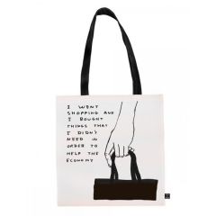 David Shrigley Went Shopping Tote Bag