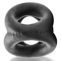 Tri Sport 3 Ring 3 Sized Cock & Ball Sling Plus Siliconet Special Edition Night