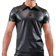 TOF Paris Fetish Polo Shirt Black