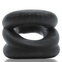 Z-BALLS zig-zag cockring / ballstretcher plus+SILICONET special edition NIGHT