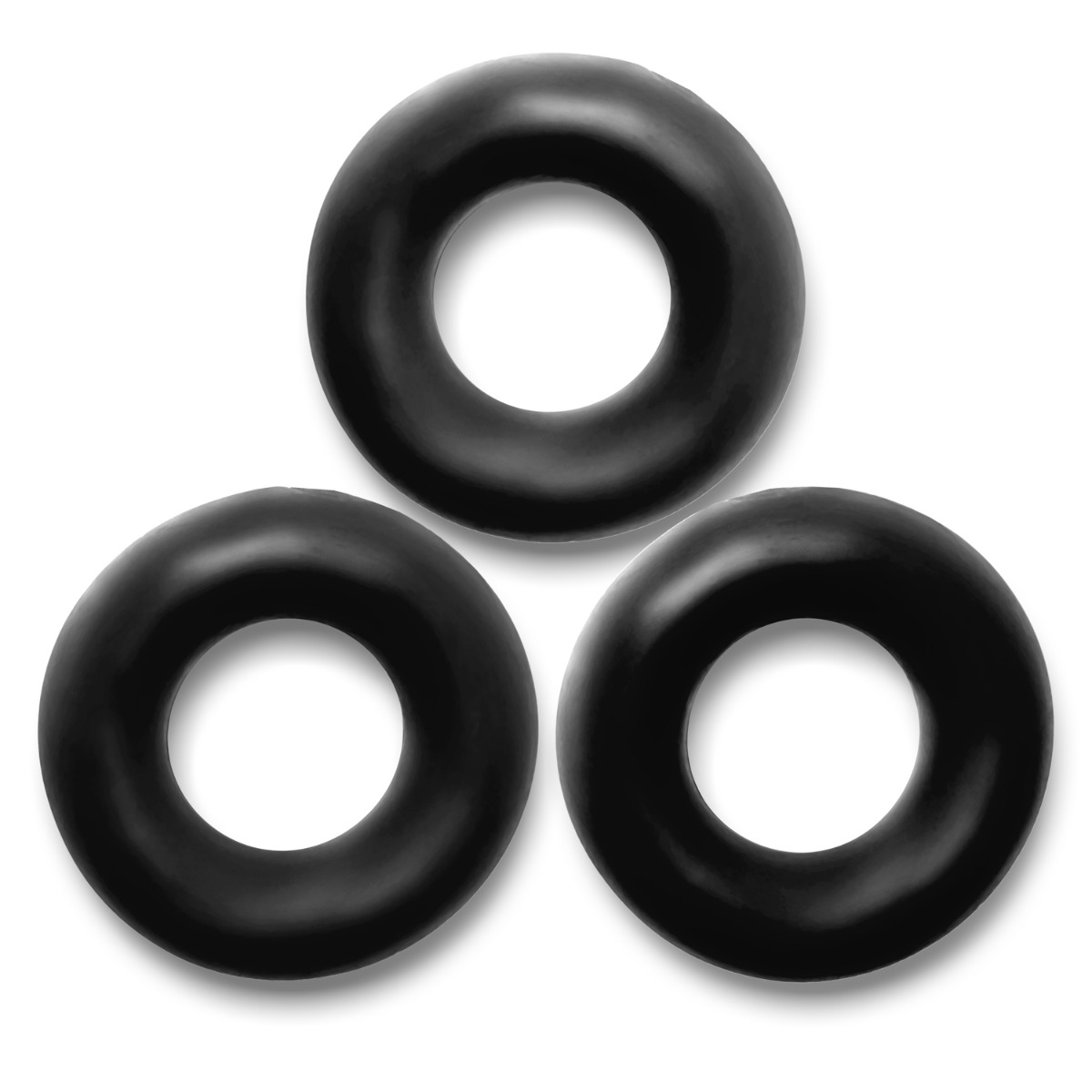 Oxballs Fat Willy 3-Pack Jumbo Cockrings Black - Oxballs - Toys & Accessories - adult product at KS Store