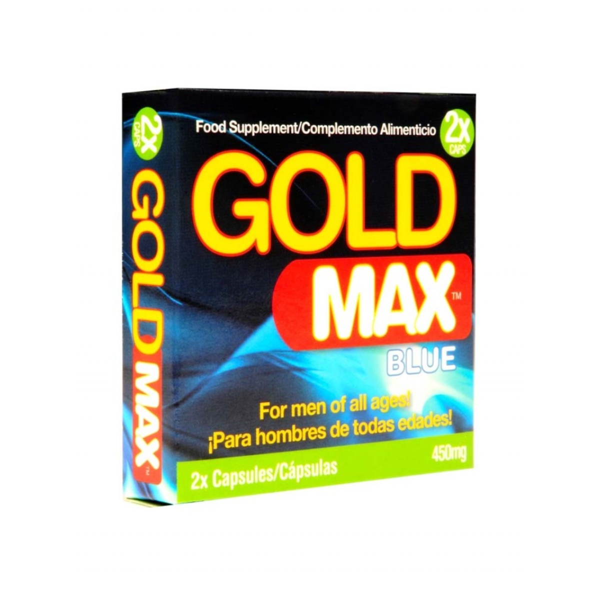 GoldMAX Stimulant For Men 2pk Blue 450mg - Goldmax - General - adult product at KS Store