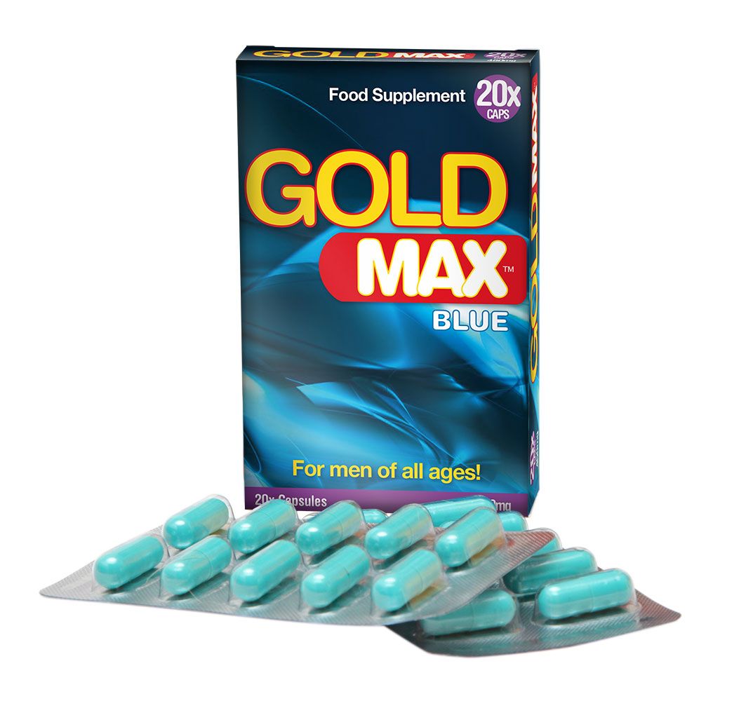 GoldMAX Stimulant For Men 20 Pack Blue 450mg - Goldmax - General - adult product at KS Store