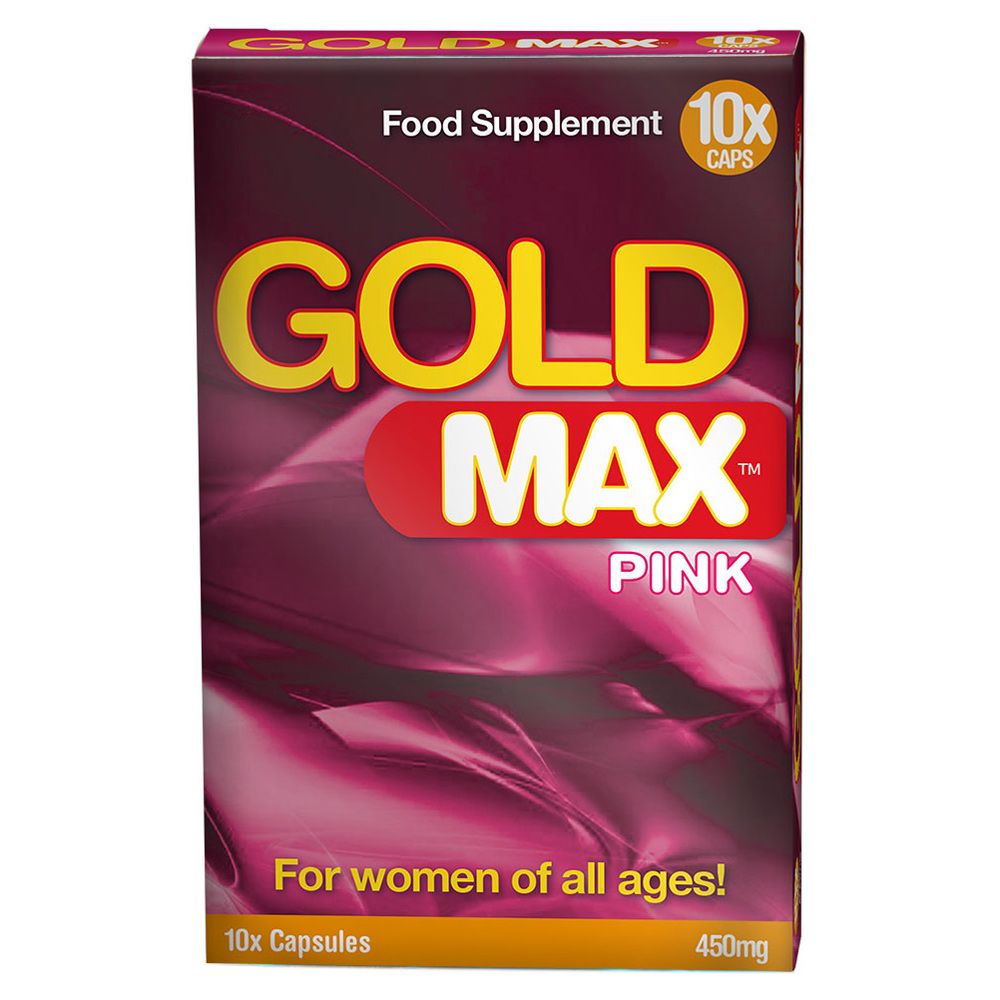 GoldMAX Libido Supplement 10 Pack For Women No Colour 450mg - Goldmax - General - adult product at KS Store