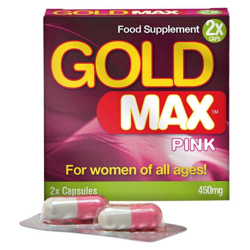 GoldMAX Libido Supplement 2 Pack For Women Pink 450mg - Goldmax - General - adult product at KS Store