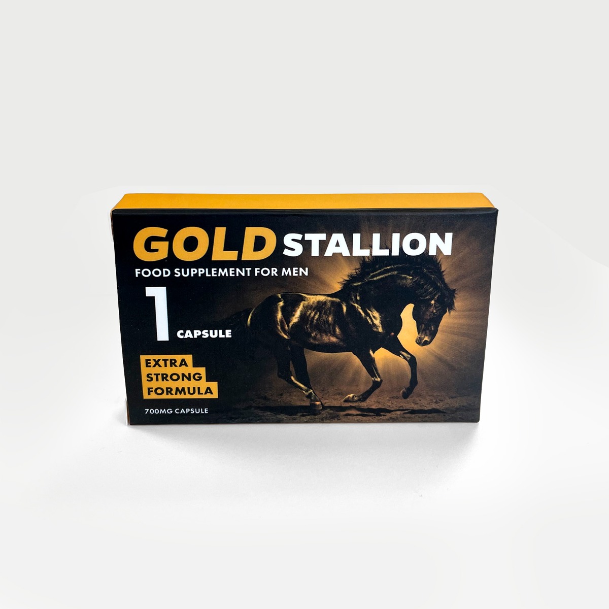 Gold Stallion Single - Stallion - Impact & Sensory - adult product at KS Store