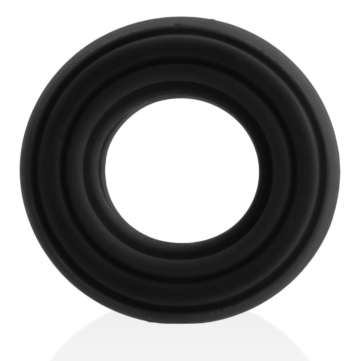 Oxballs Roto Grooved Gripper Ribbed Cockring Clear - Hunkyjunk - Lubricants - adult product at KS Store