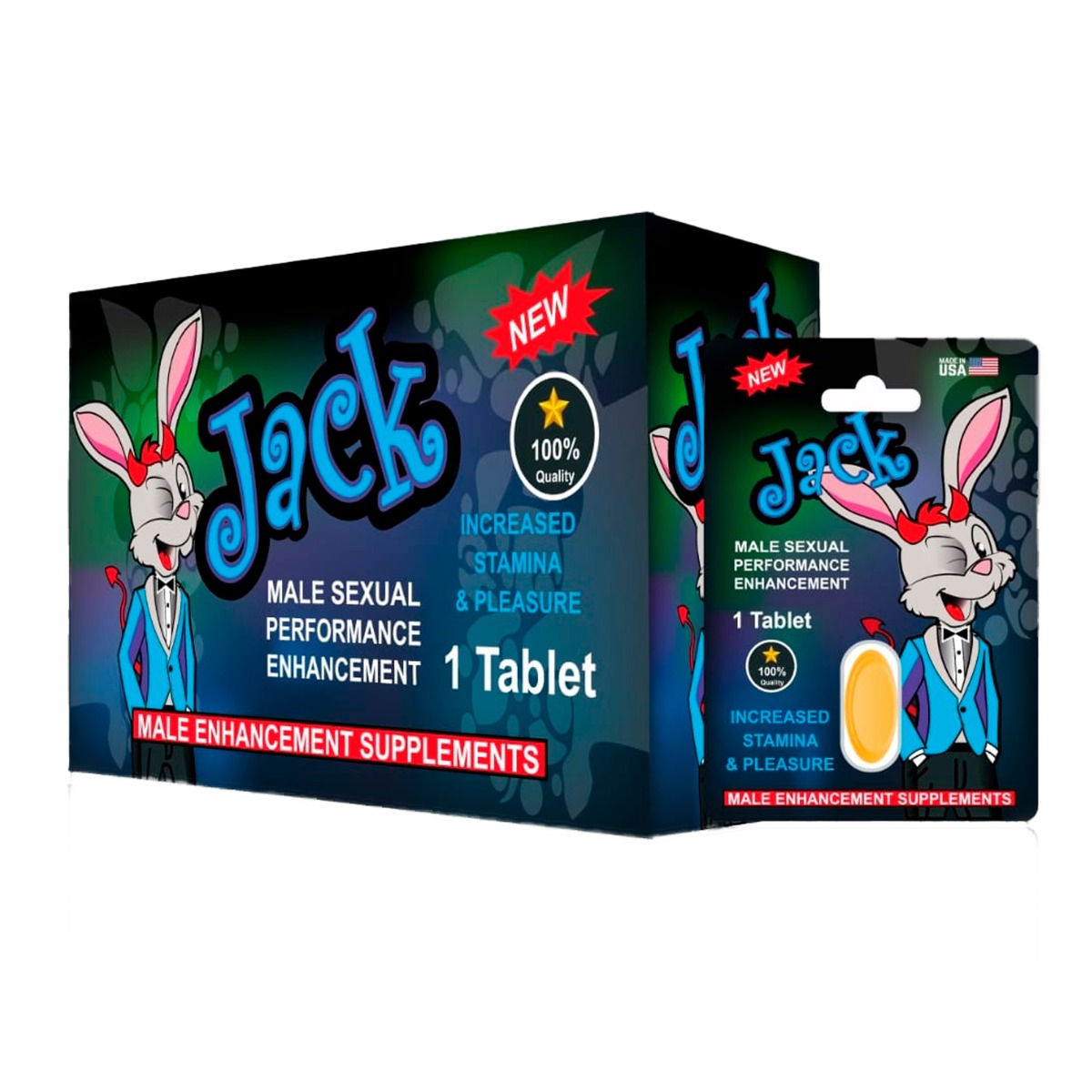 Jack Single Pill - Jack and Jill - Impact & Sensory - adult product at KS Store